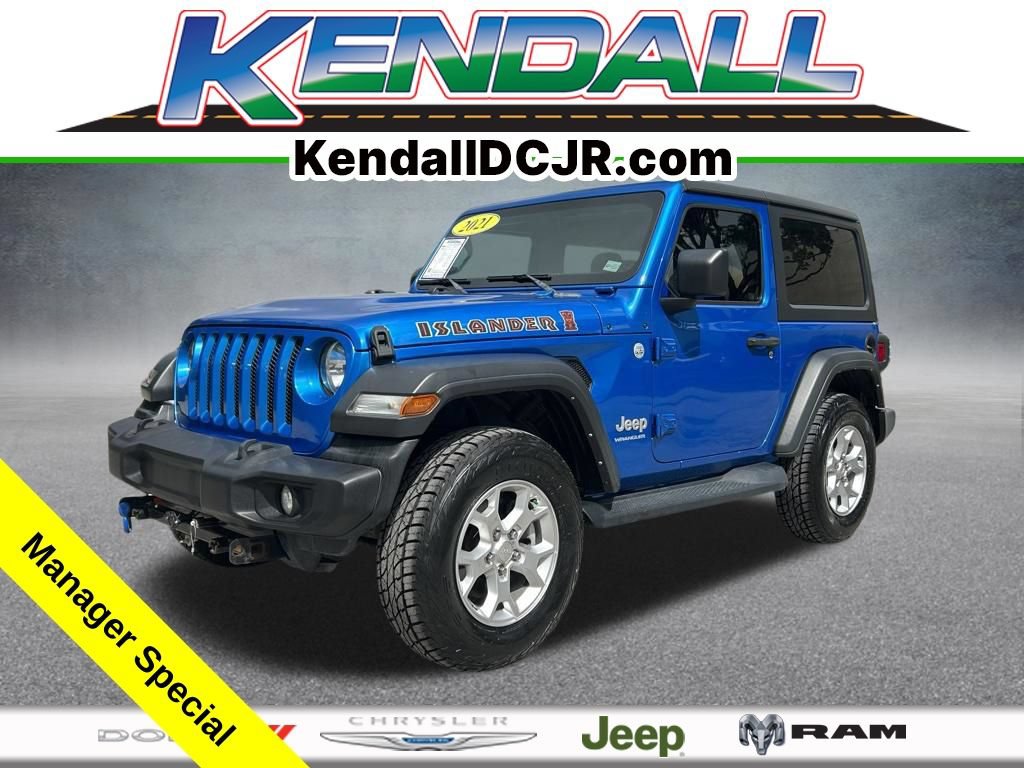 Certified 2021 Jeep Wrangler Sport
