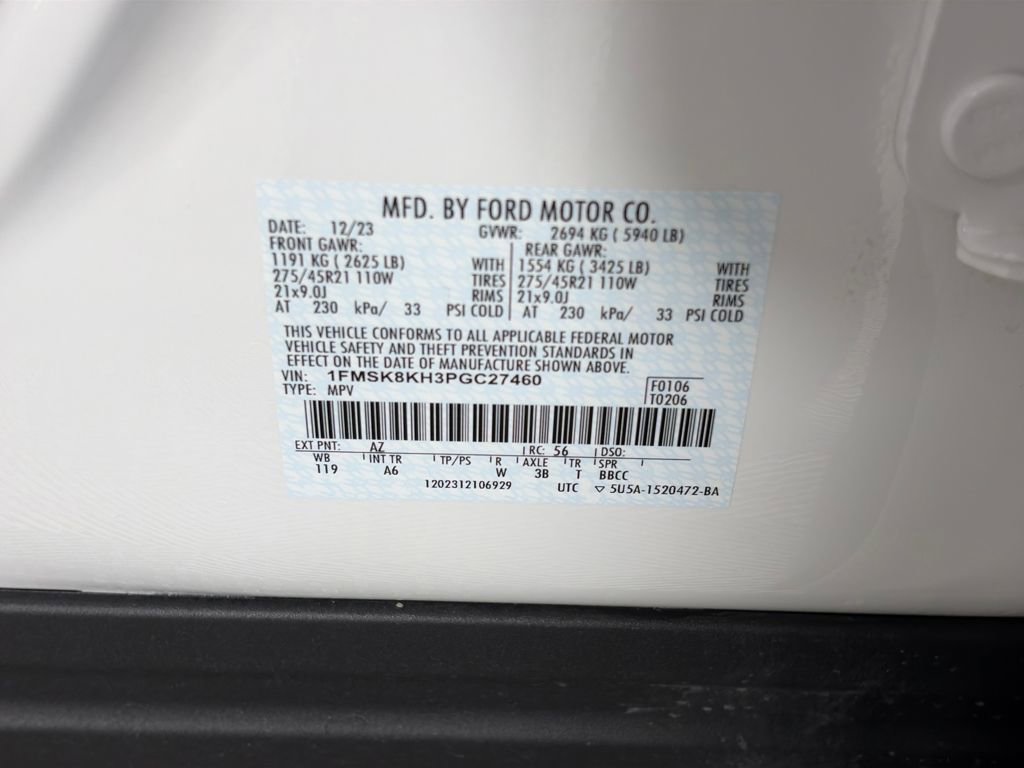 2023 Ford Explorer ST-Line