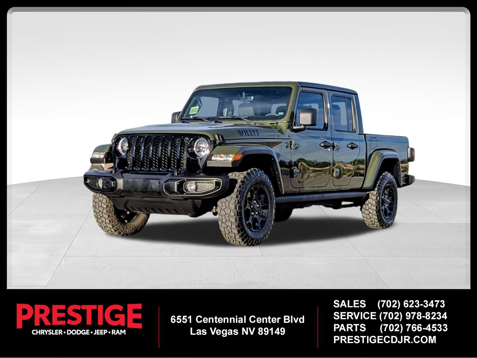2023 Jeep Gladiator Willys
