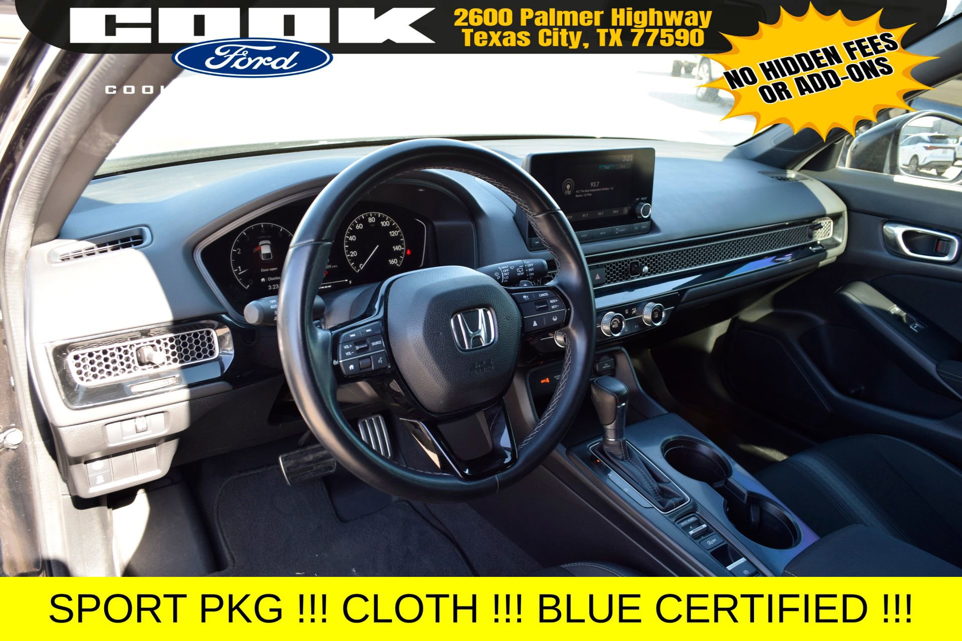 2023 Honda Civic Sport