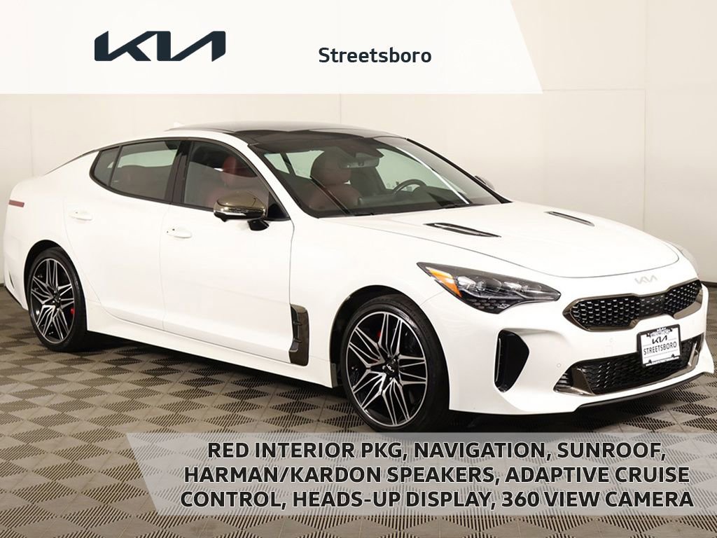 Used 2023 Kia Stinger GT2 w/ Red Interior Color Package