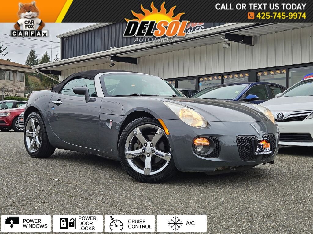 Used 2008 Pontiac Solstice GXP w/ Premium Package