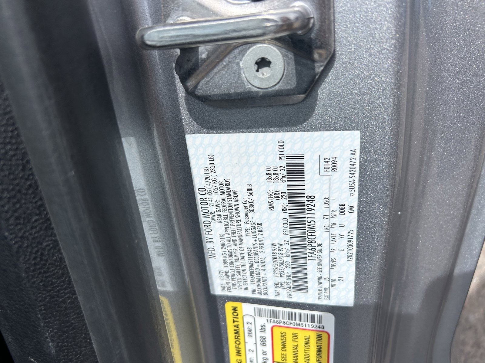 2021 Ford Mustang GT