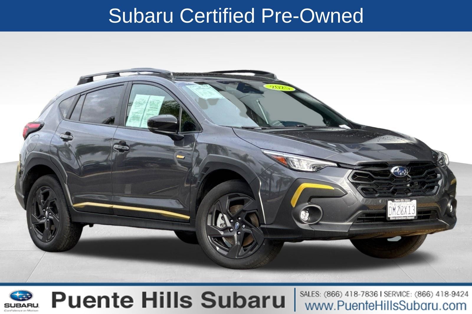 Certified 2025 Subaru Crosstrek 2.5i Sport w/ Crosstrek Mirror Package