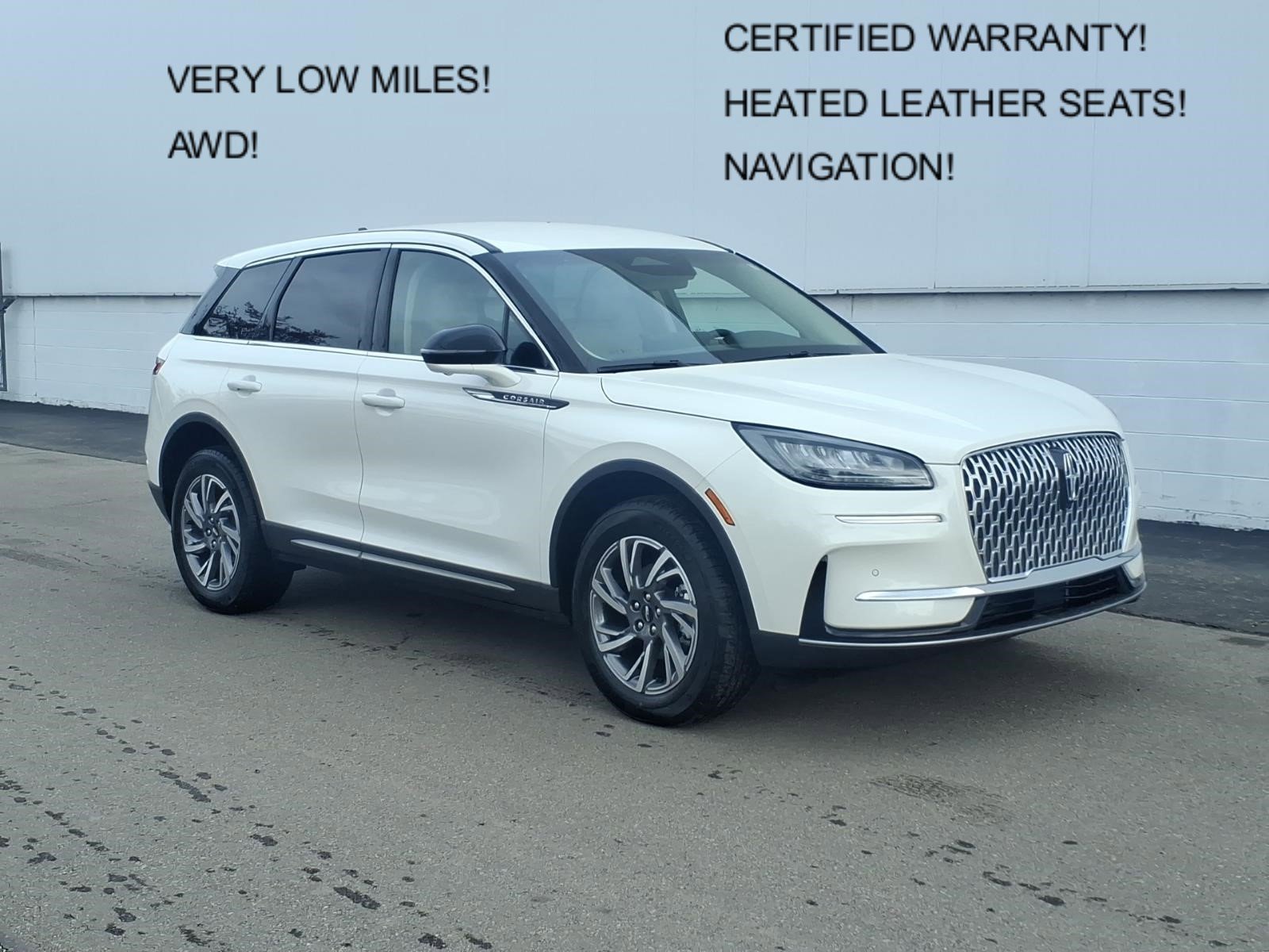 Certified 2024 Lincoln Corsair AWD w/ Equipment Group 101A
