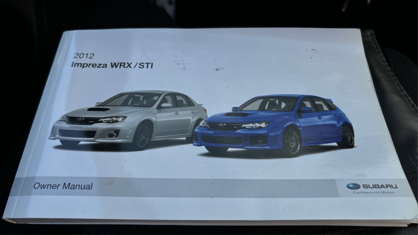 2012 Subaru Impreza WRX STI Limited