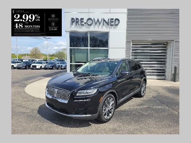 Certified 2023 Lincoln Nautilus Reserve w/ Equipment Group 201A