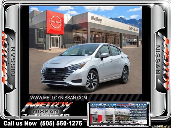 Certified 2025 Nissan Versa SV w/ Trunk Package