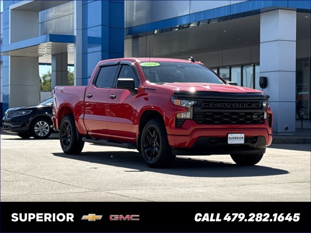 Used 2024 Chevrolet Silverado 1500 Custom w/ Turbomax Blackout Package