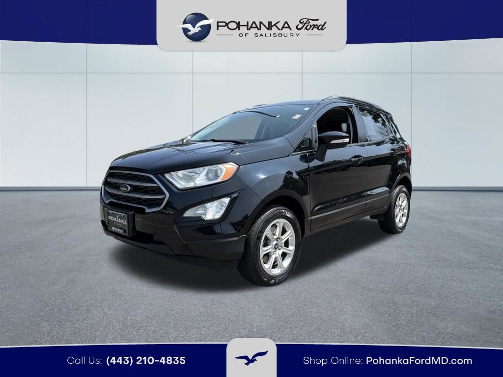 Certified 2018 Ford EcoSport SE w/ SE Convenience Package