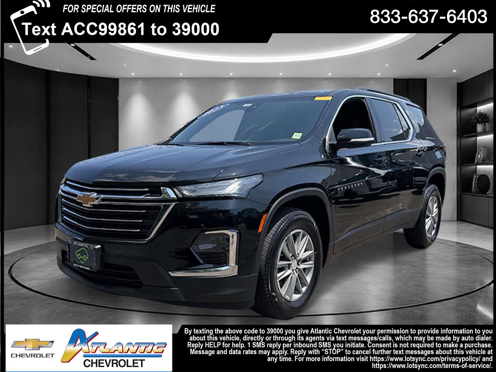 Certified 2023 Chevrolet Traverse LT