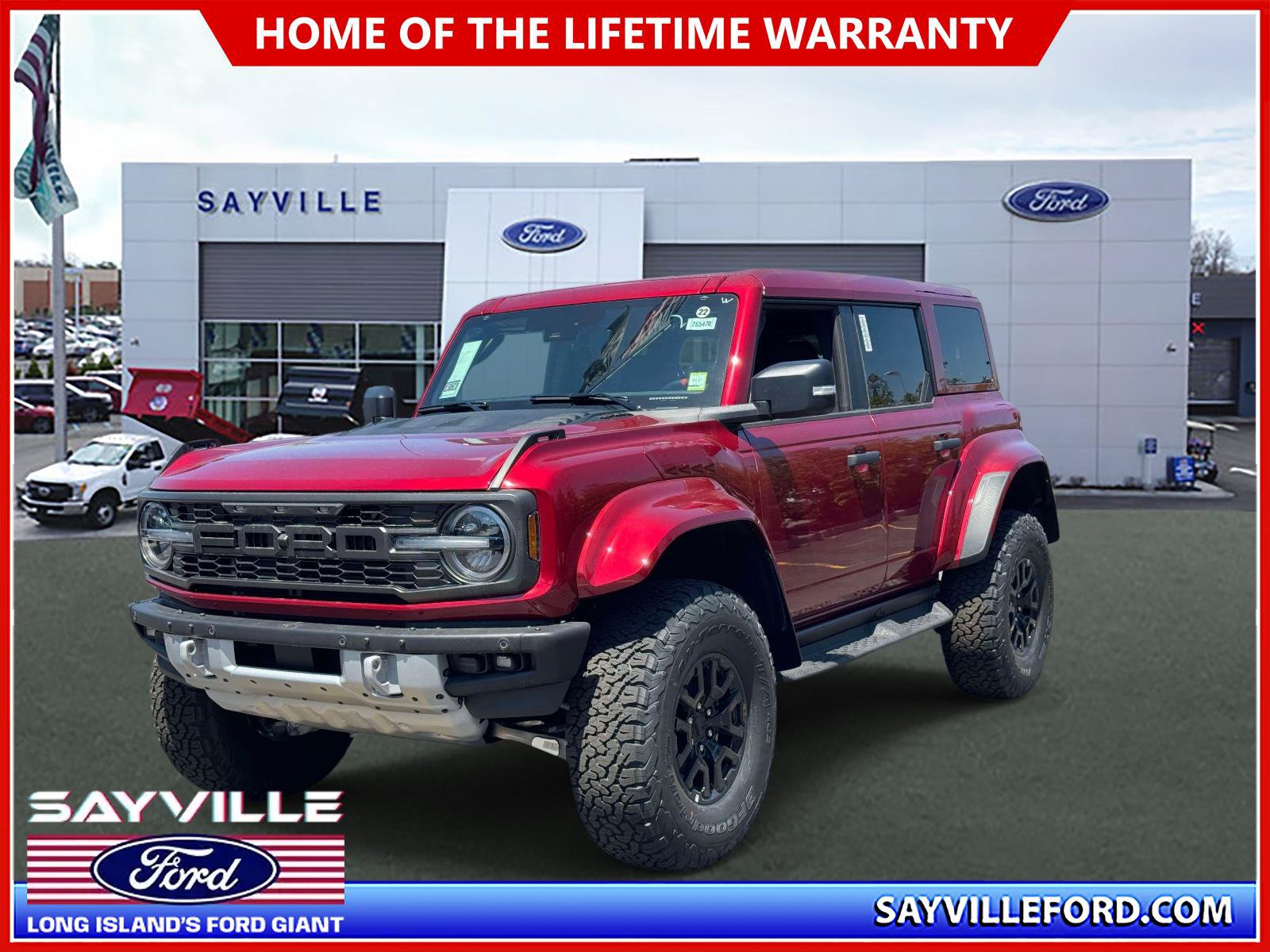 New 2026 Ford Bronco Raptor w/ Interior Carbon Fiber Pack