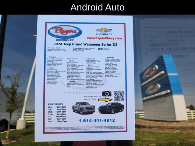 2024 Jeep Grand Wagoneer Series III