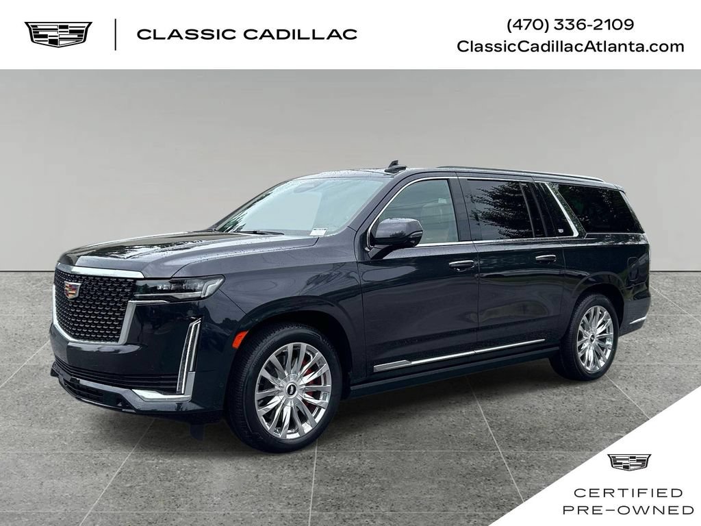 Certified 2022 Cadillac Escalade ESV Premium Luxury w/ Performance Package