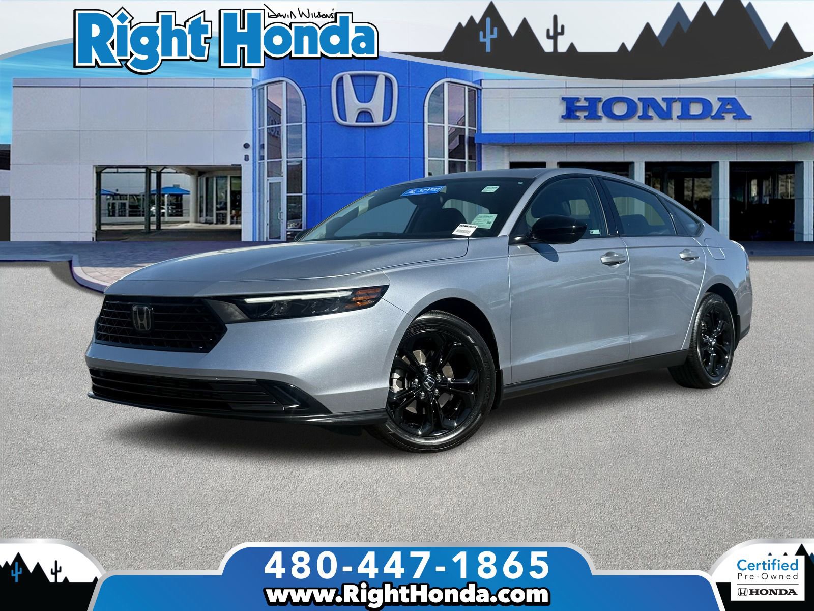 Certified 2025 Honda Accord SE