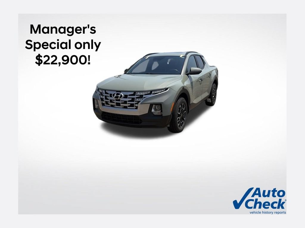 Used 2022 Hyundai Santa Cruz SEL w/ Activity Package
