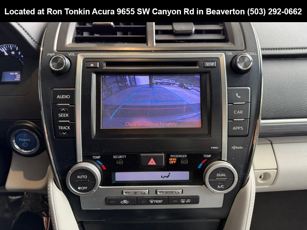 2012 Toyota Camry XLE