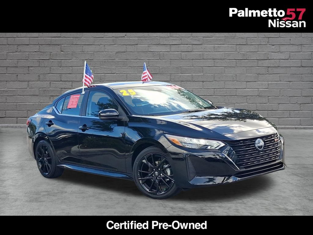 Certified 2025 Nissan Sentra SR w/ Midnight Edition