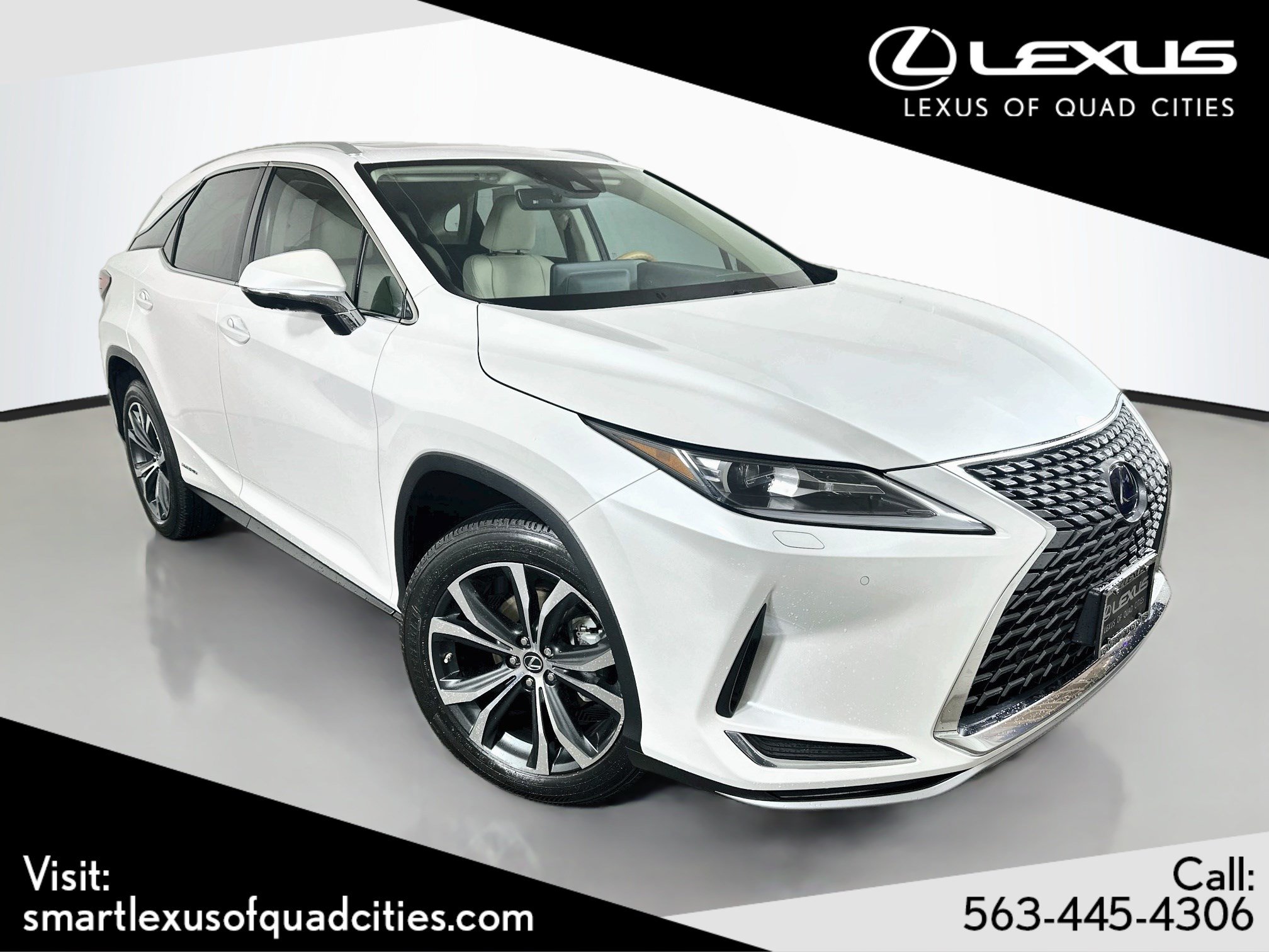 Certified 2021 Lexus RX 450h AWD w/ Premium Package