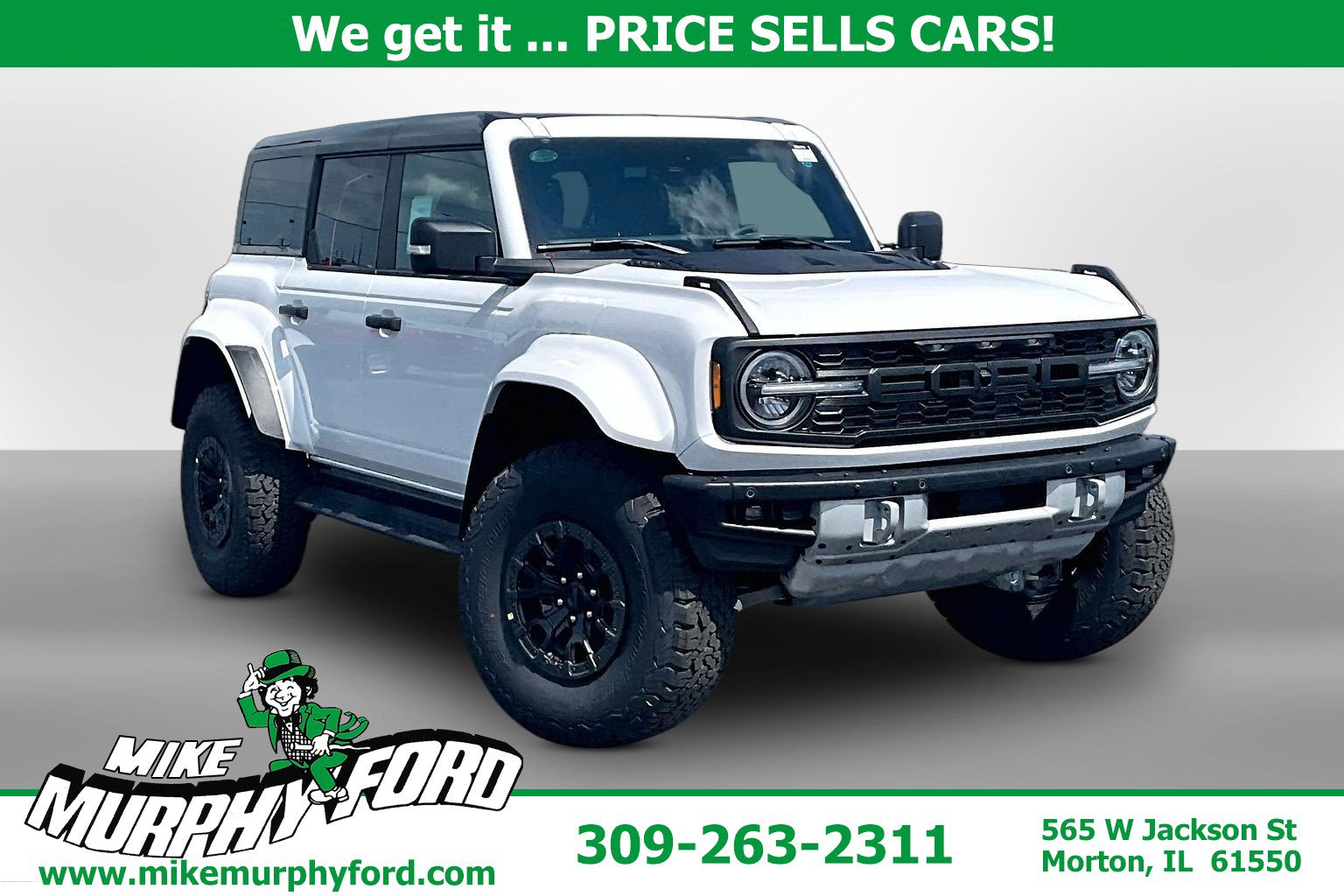 New 2026 Ford Bronco Raptor