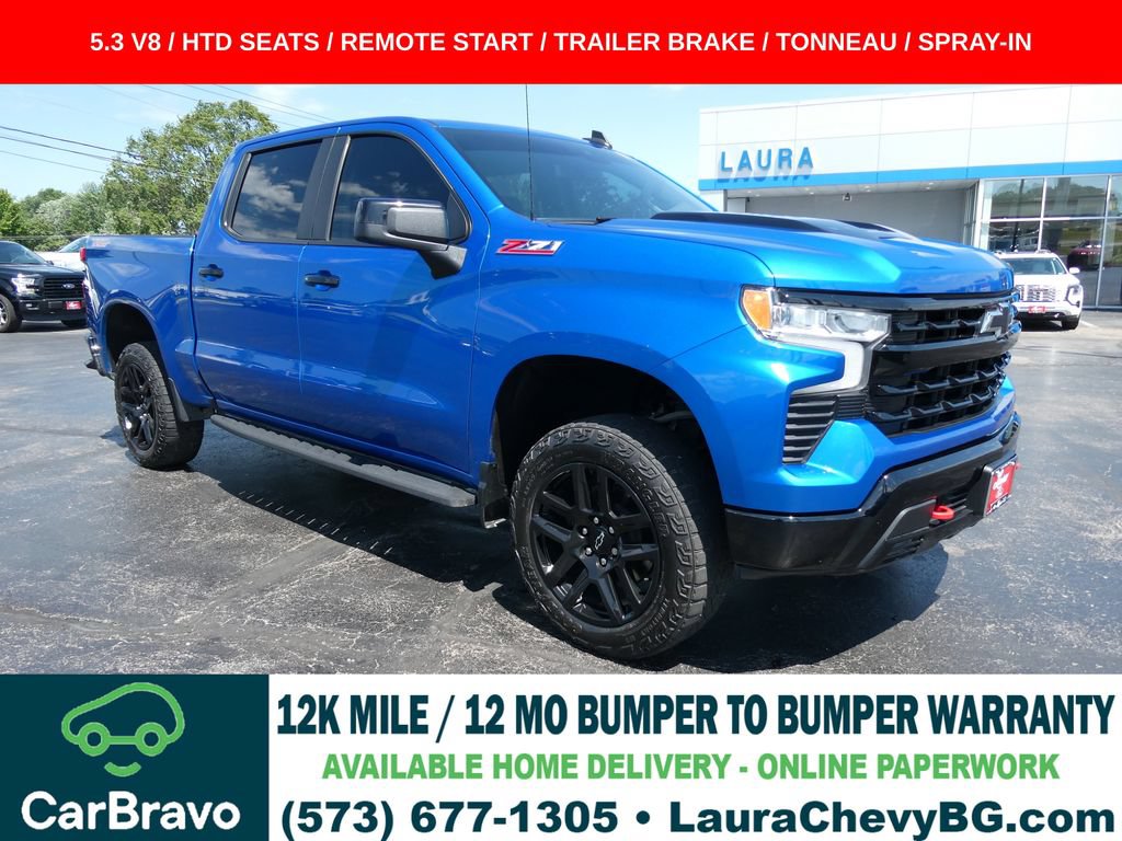 Certified 2022 Chevrolet Silverado 1500 LT Trail Boss w/ Protection Package