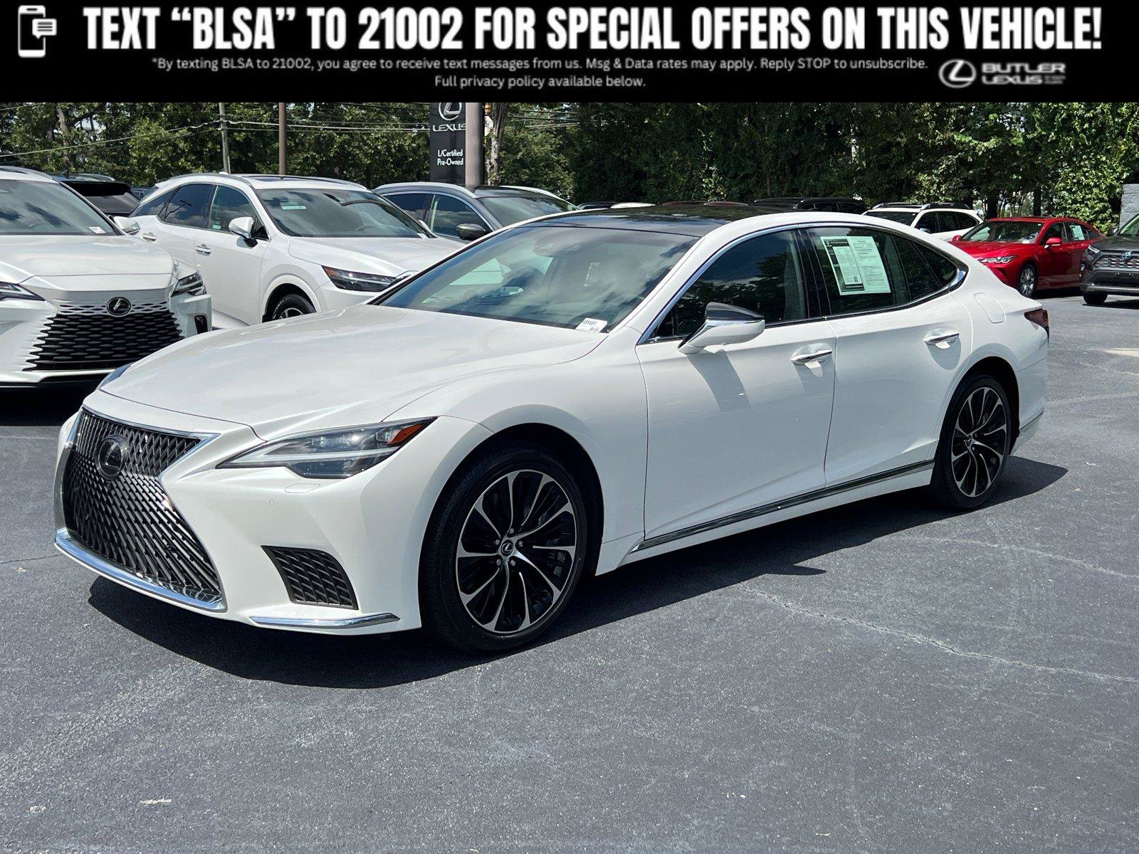 Certified 2023 Lexus LS 500 AWD w/ Luxury Package