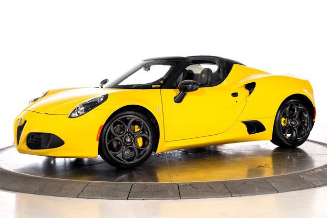 Used 2016 Alfa Romeo 4C Spider w/ Spider Track Package 4