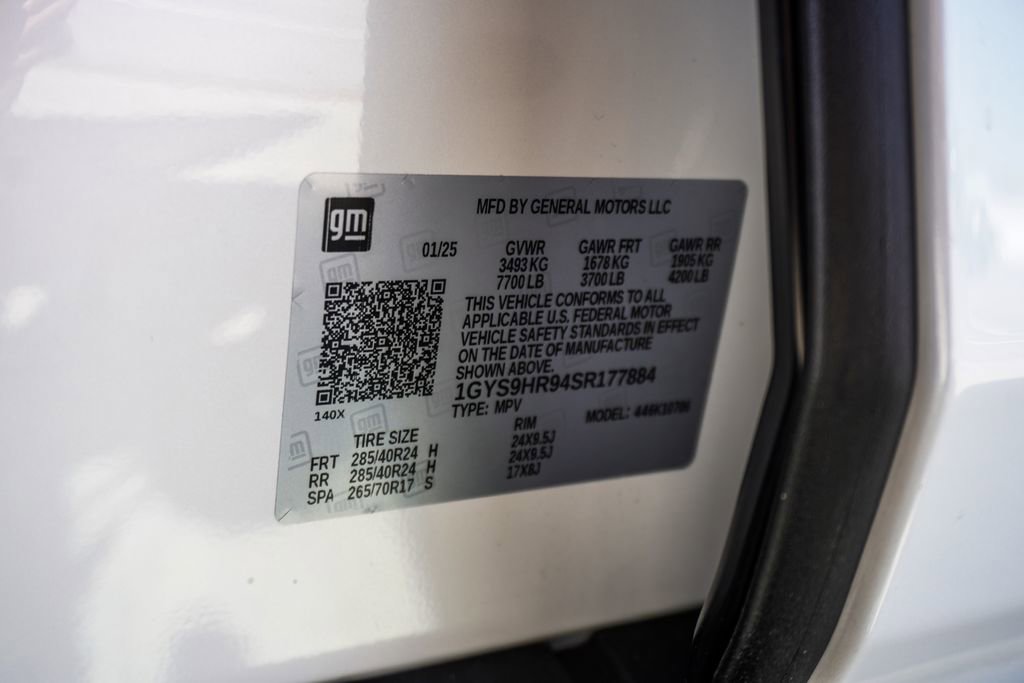 2025 Cadillac Escalade V