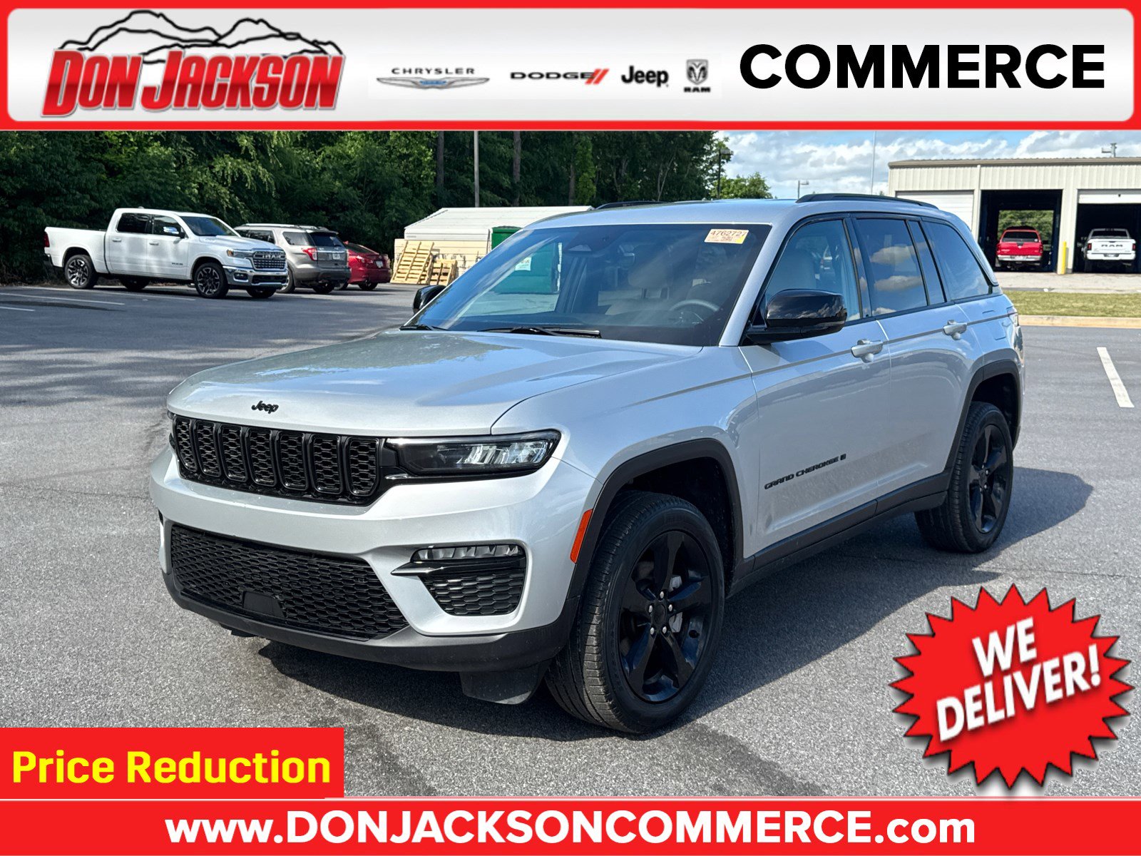 Certified 2025 Jeep Grand Cherokee Limited w/ Black Appearance Package