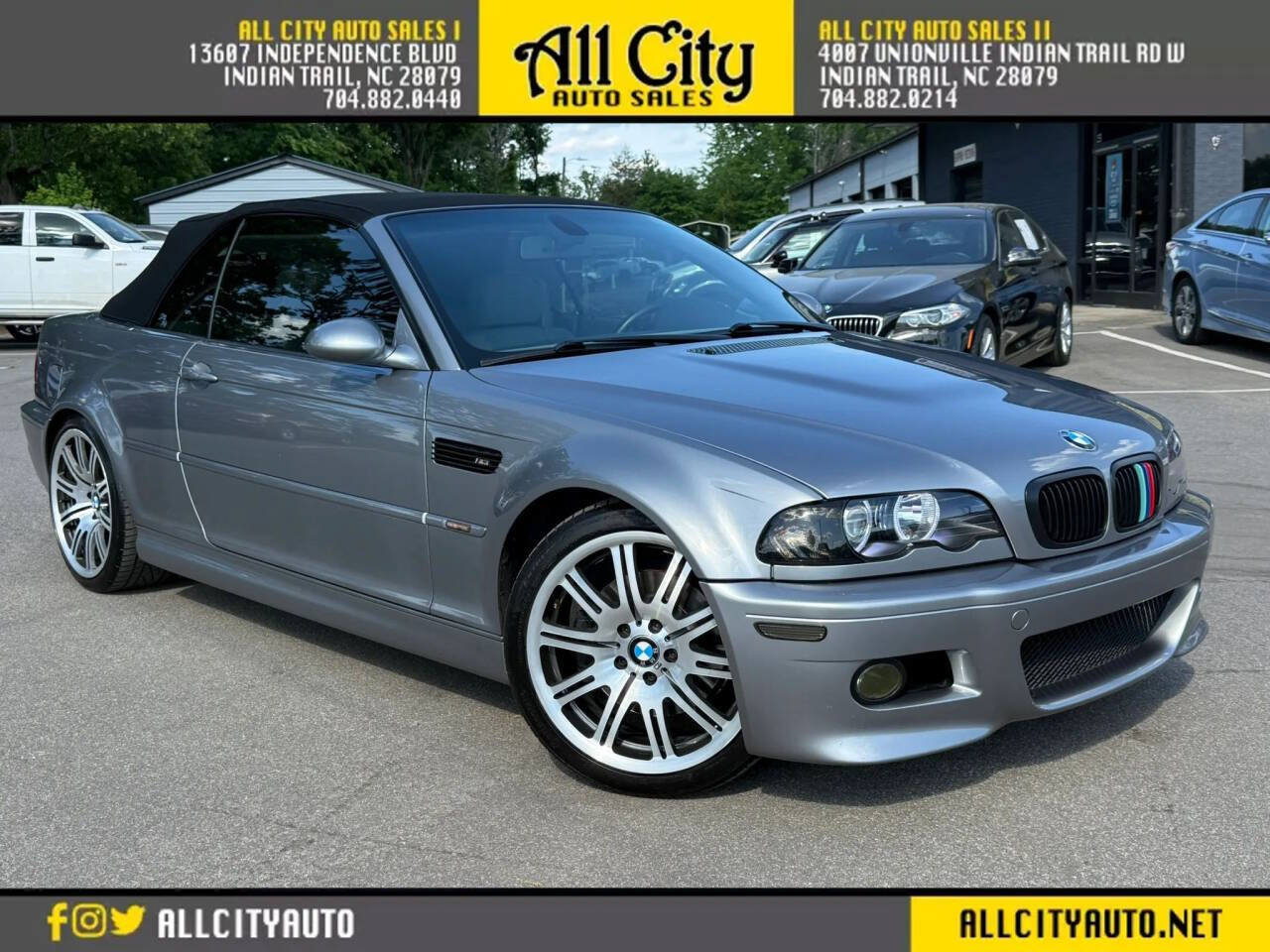 Used 2004 BMW M3 Convertible