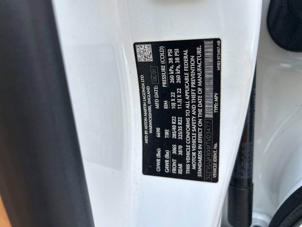 2021 Aston Martin DBX