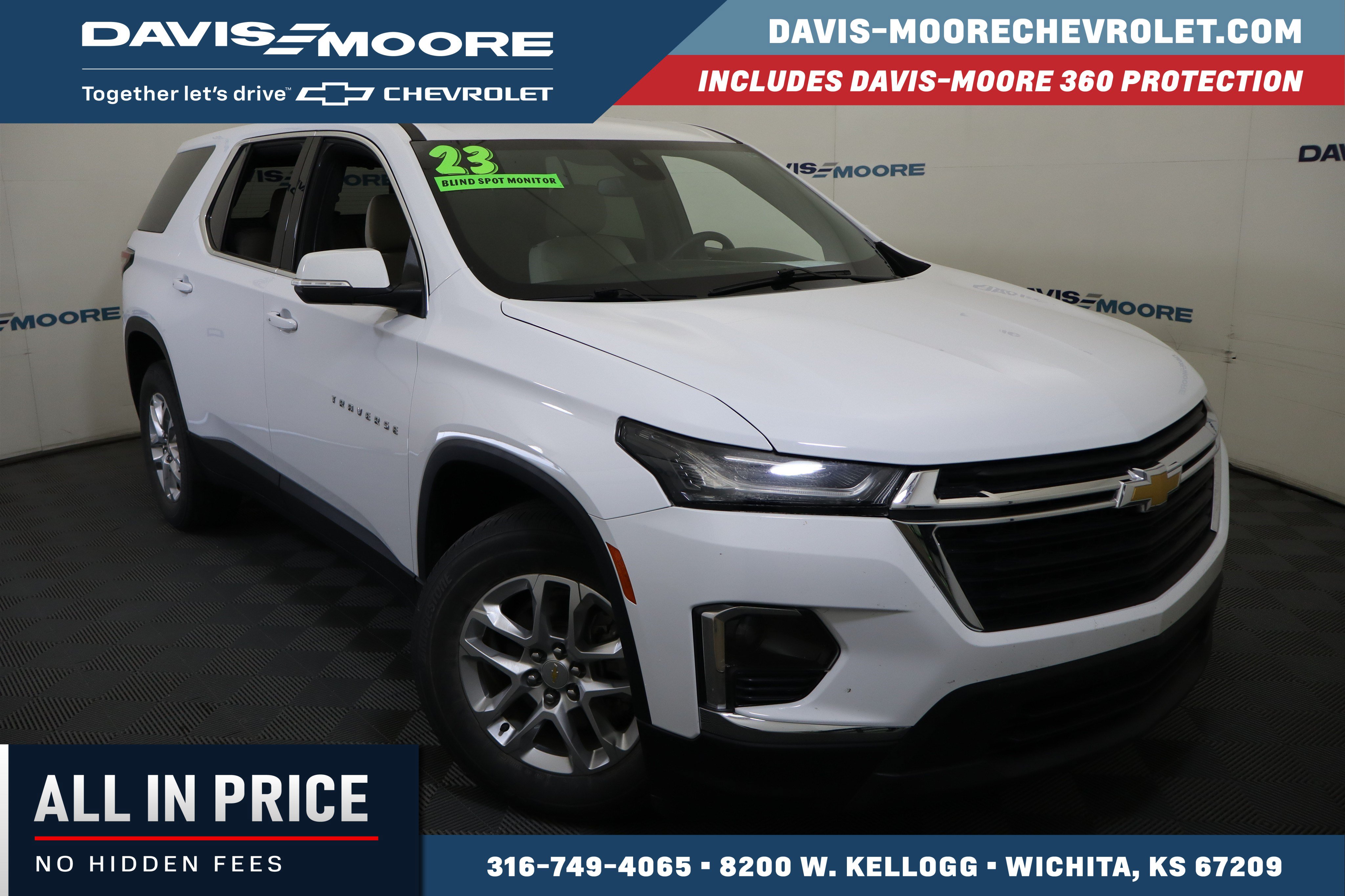 Used 2023 Chevrolet Traverse LS