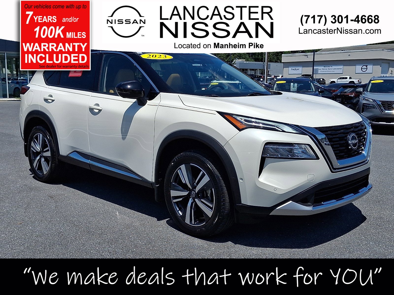 Certified 2023 Nissan Rogue Platinum w/ Platinum Premium Package