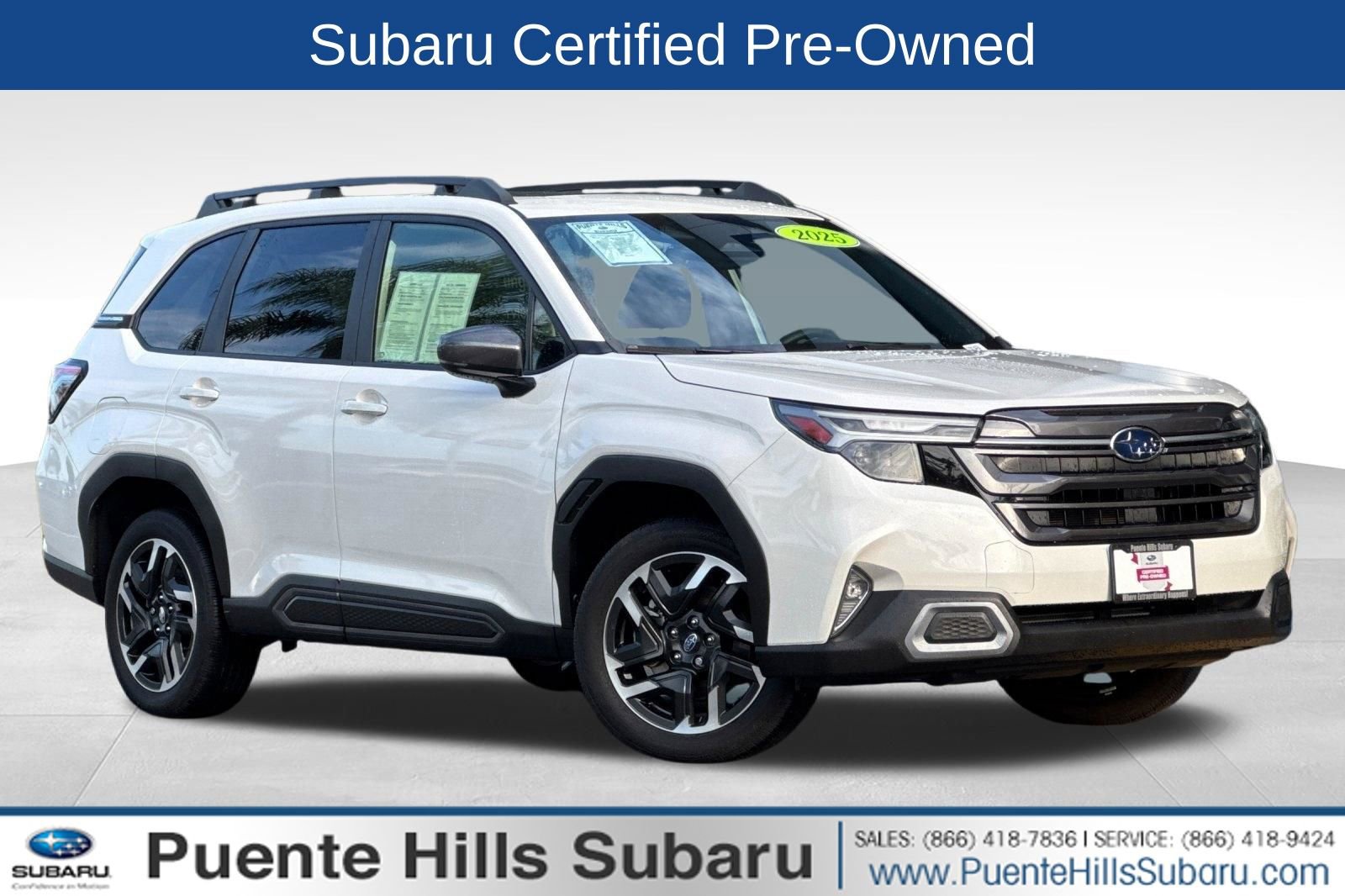Certified 2025 Subaru Forester Limited