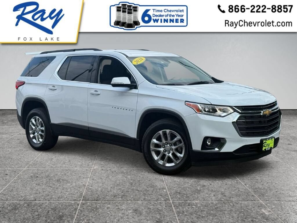 Certified 2020 Chevrolet Traverse LT