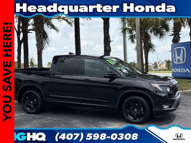 Certified 2022 Honda Ridgeline Black Edition