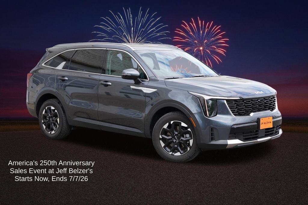 Certified 2024 Kia Sorento S w/ Panoramic Sunroof Package