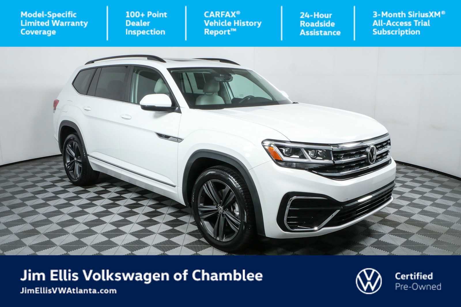 Certified 2021 Volkswagen Atlas SE