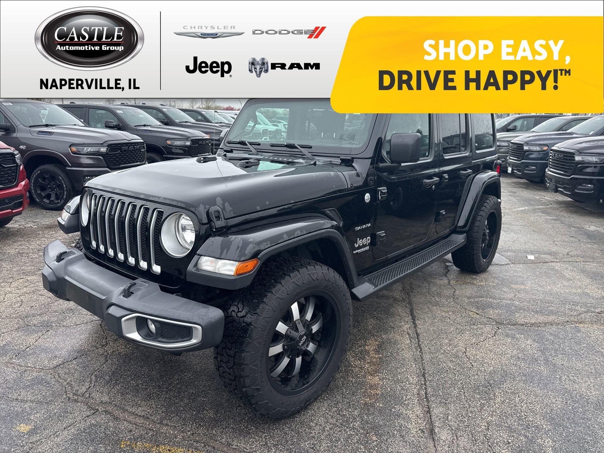 Used 2018 Jeep Wrangler Unlimited Sahara w/ Cold Weather Group