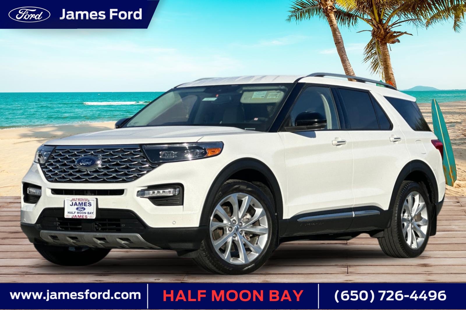 Used 2022 Ford Explorer Platinum w/ Technology Package