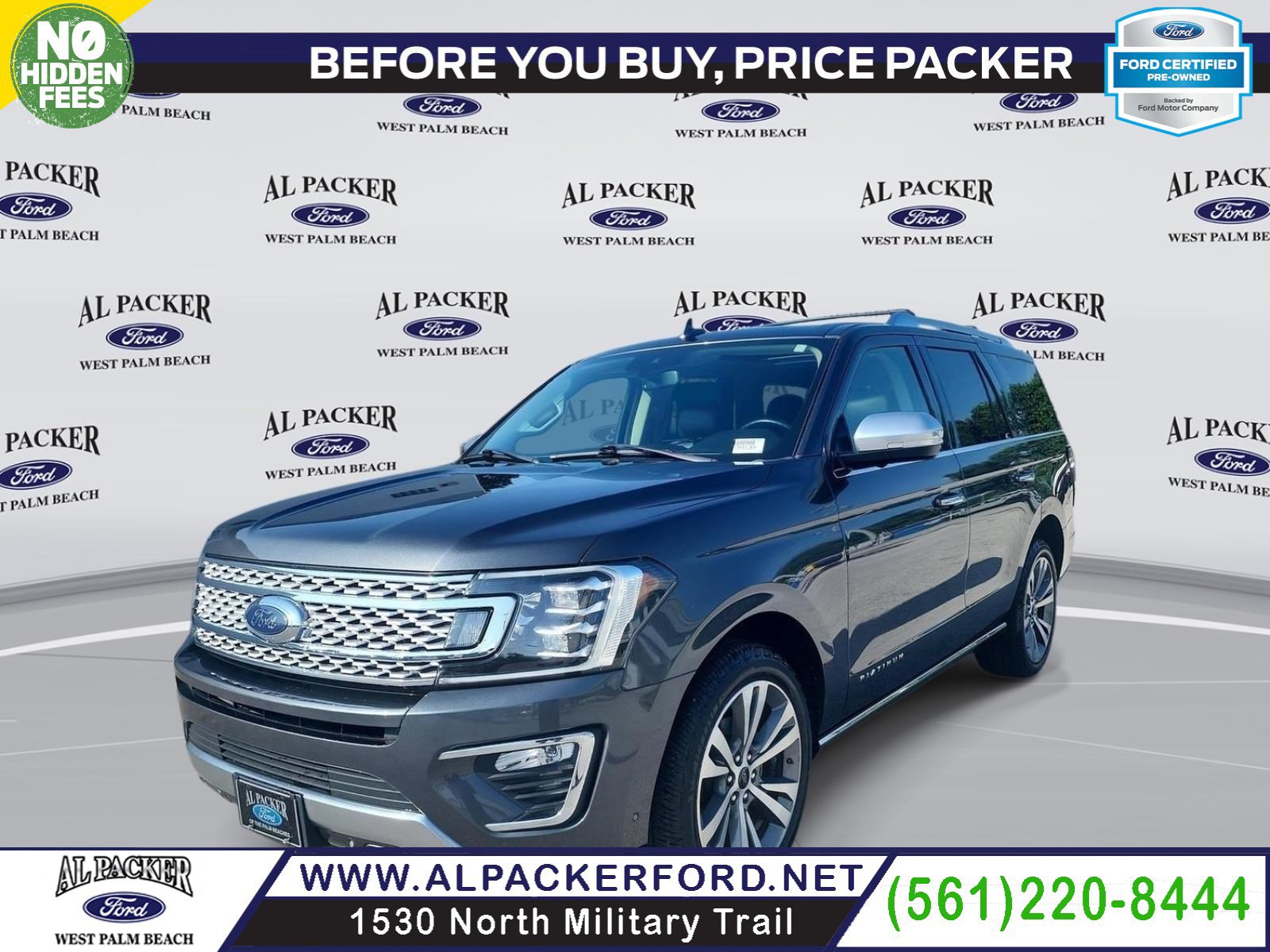 Certified 2020 Ford Expedition Platinum