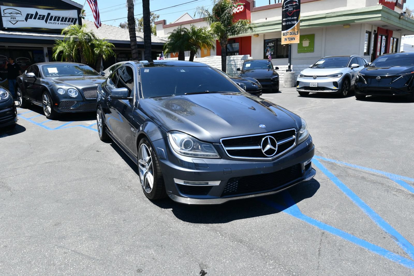 Used 2012 Mercedes-Benz C 63 AMG Coupe w/ Comand 6-disc Pkg