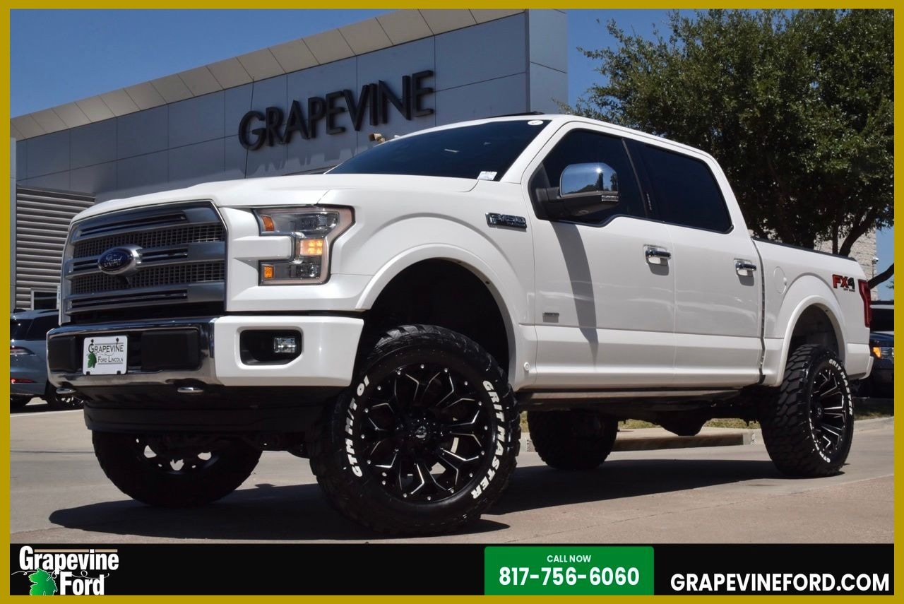Used 2016 Ford F150 Platinum w/ Equipment Group 701A Luxury