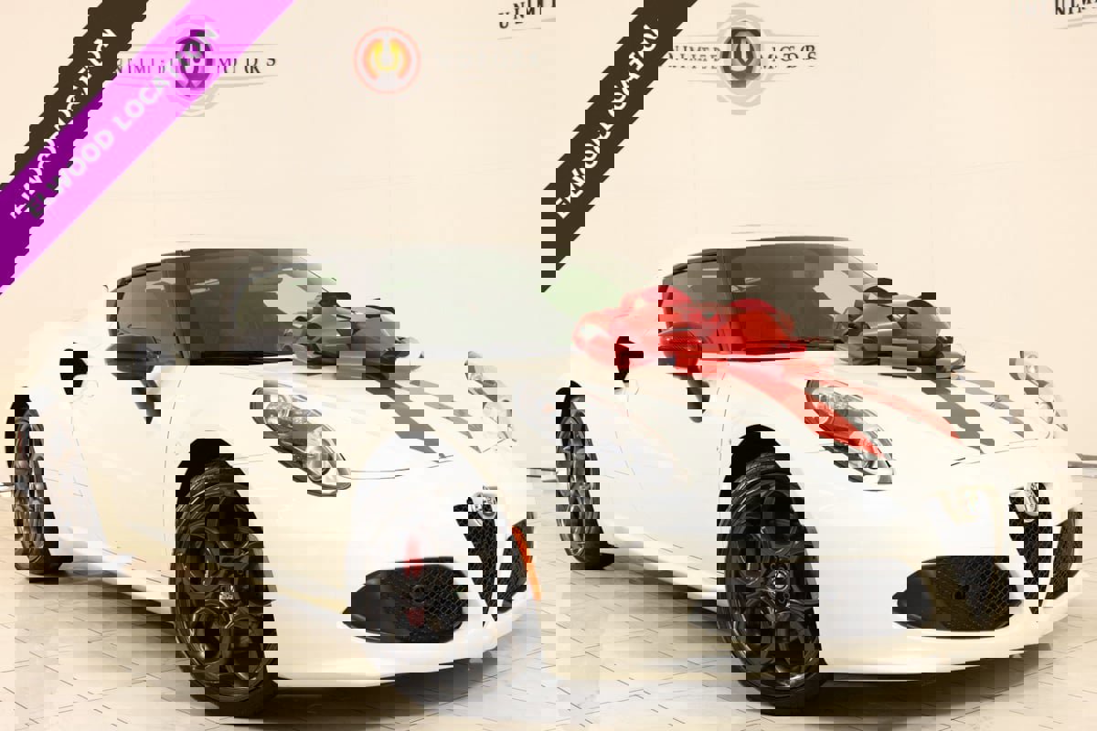 Used 2015 Alfa Romeo 4C Coupe w/ Leather Interior Group