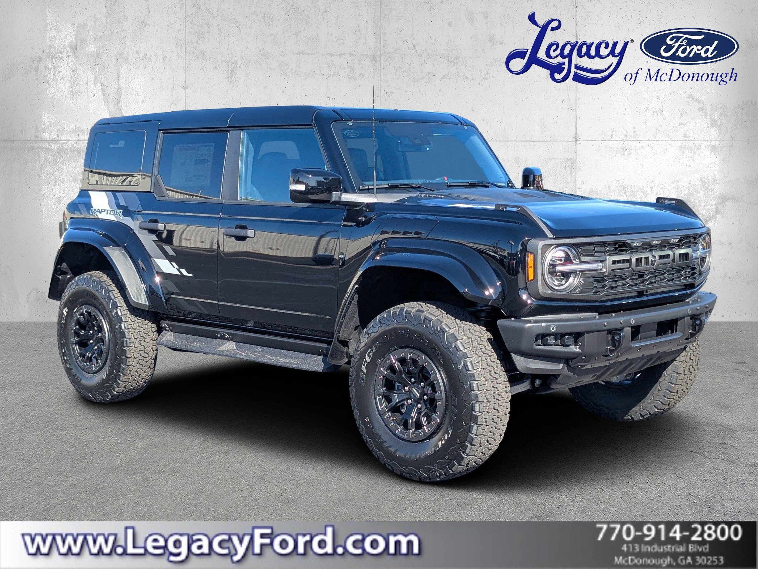 New 2025 Ford Bronco Raptor