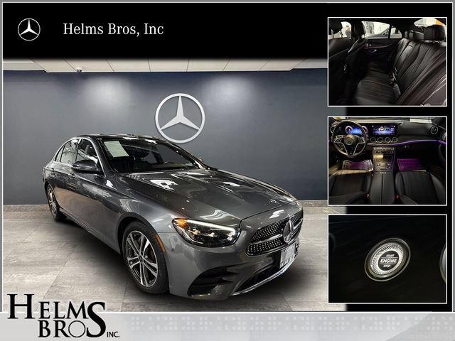 Certified 2021 Mercedes-Benz E 350 4MATIC Sedan