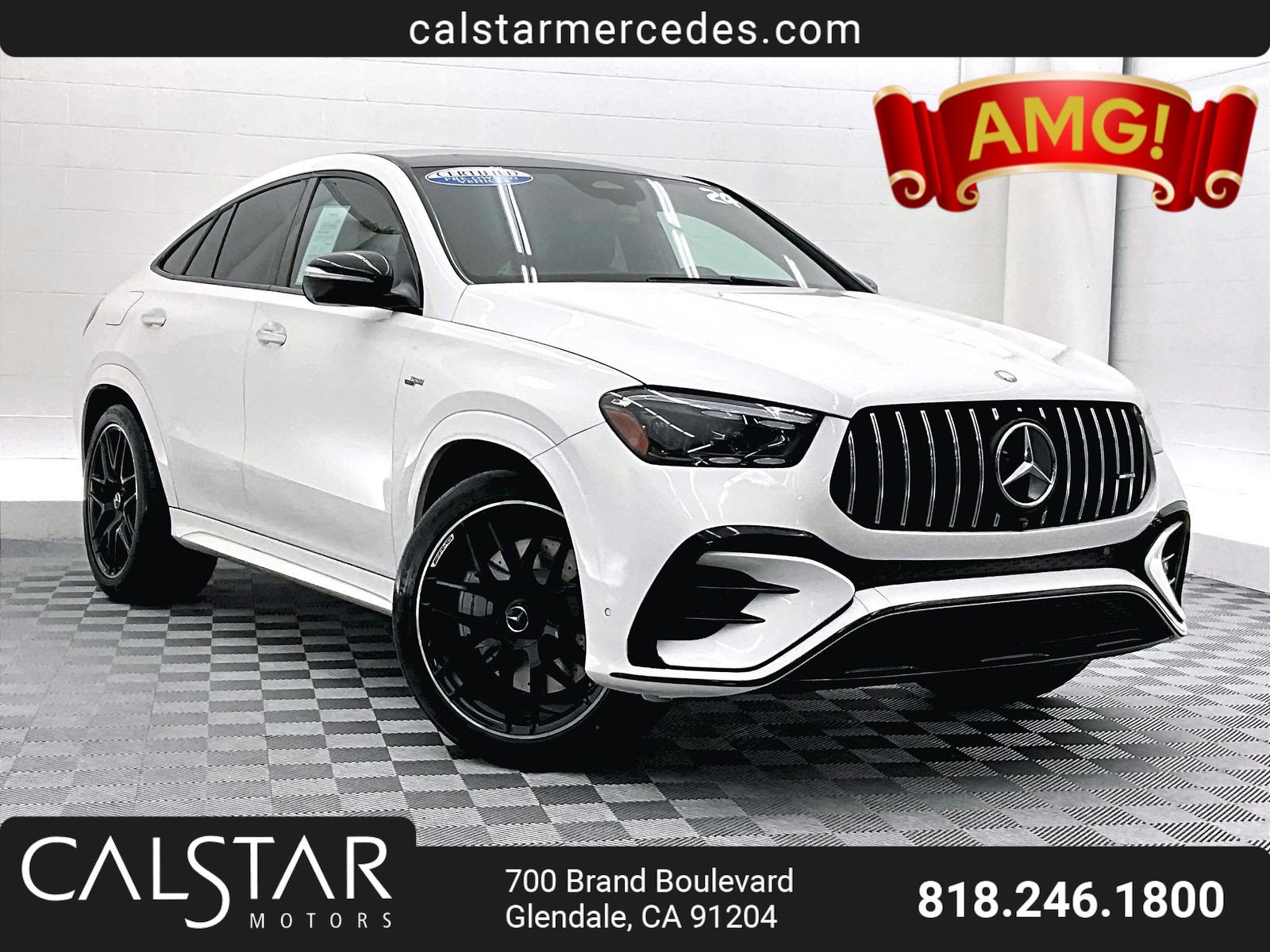 Certified 2024 Mercedes-Benz GLE 53 AMG 4MATIC Coupe
