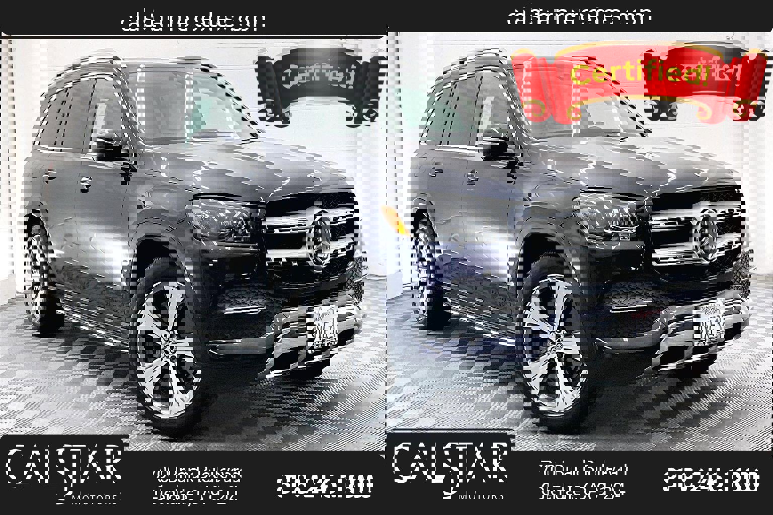 Certified 2021 Mercedes-Benz GLS 450 4MATIC