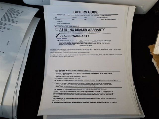 2023 Jeep Gladiator Sport