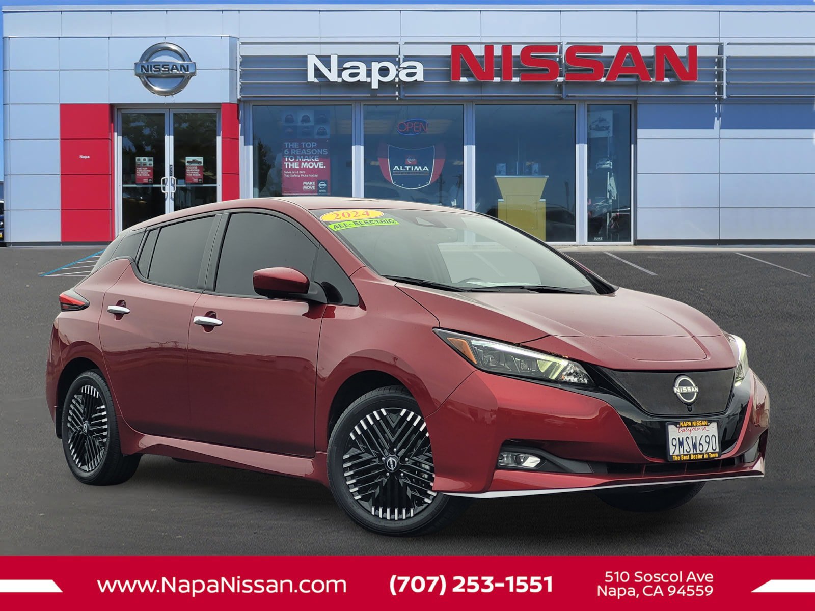 Certified 2024 Nissan Leaf SV Plus